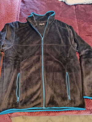 Men's black cardigan Large like new