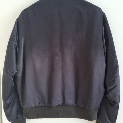 The Kooples navy satin bomber jacket brand new, size M
