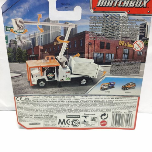 Matchbox B.K.T 9500 diecast bucket truck