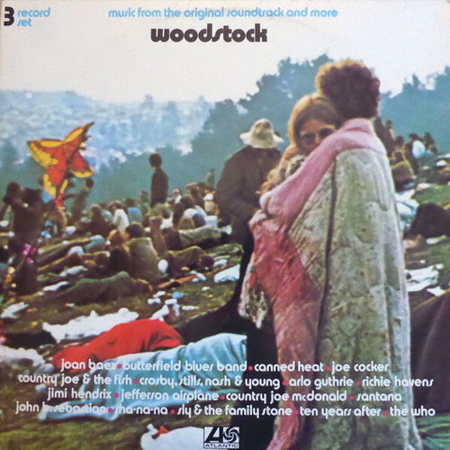Woodstock Music From The Original Soundtrack 3 Record Set used, rock