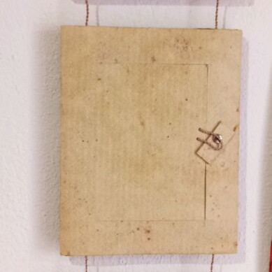 3 Connected Hanging Picture Frames Made of Seaweed New