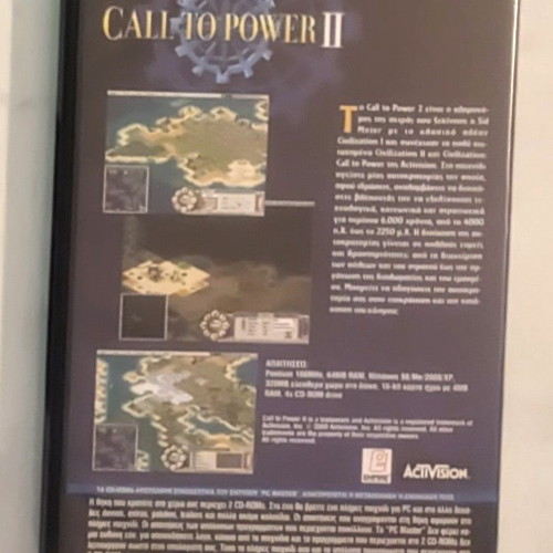 Call to Power II PC game like new, strategy