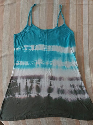 Toi&Moi summer blouse like new, blue and brown, sizes S and M