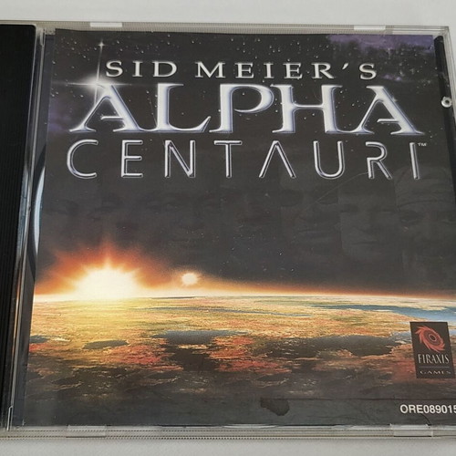 Sid Meier's Alpha Centauri PC used, strategy game
