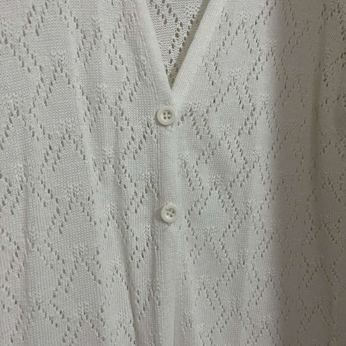 White dress and matching long coat new set