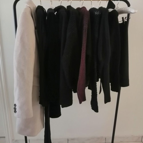 Autumn and winter clothes like new, capsule wardrobe, size XS, 10 pieces