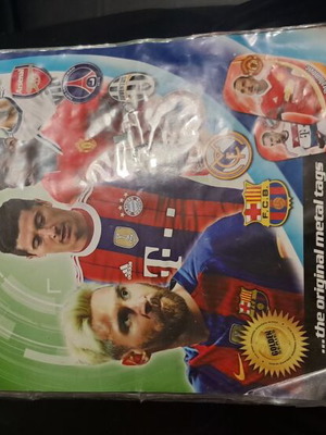 Asteria Champions 2017 Football Album used, 115 stickers