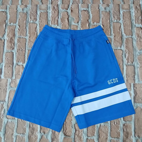 GCDS men's shorts new, size M, blue, 100% cotton