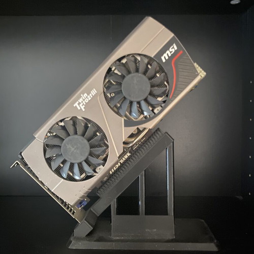 Decorative GPU nVidia N560GTX Ti Hawk used, with stand