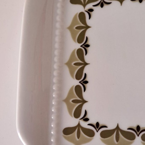 Eschenbach serving platter set 2 pcs Bavaria Germany vintage porcelain