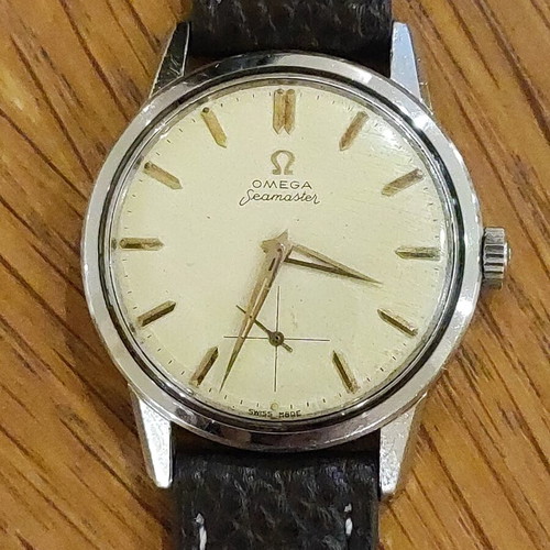Omega Seamaster 14389-1 cal.268 manual watch, vintage look