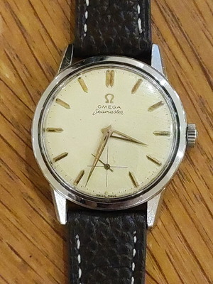 Omega Seamaster 14389-1 cal.268 manual watch, vintage look