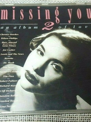 Missing You 2 CD μεταχειρισμένο, Pop, UK & Europe 1992