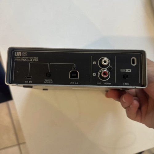Yamaha Stauberg UR12 professional external audio interface used
