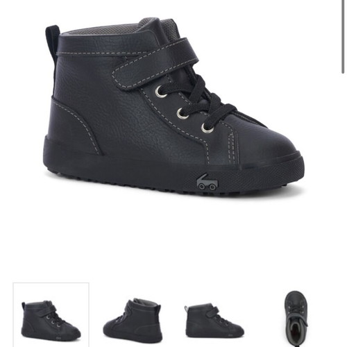 See Kai Run boots size 25 black, new, leather