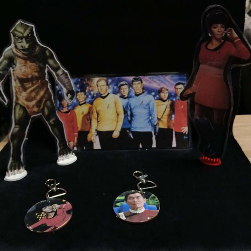 Star Trek The Original Series TOS Collectible Set 5 Pieces made to order