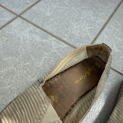 Toms espadrilles used, cream, size 38