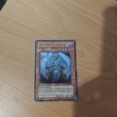 Celestia Lightsworn Angel ultimate rare card, good condition