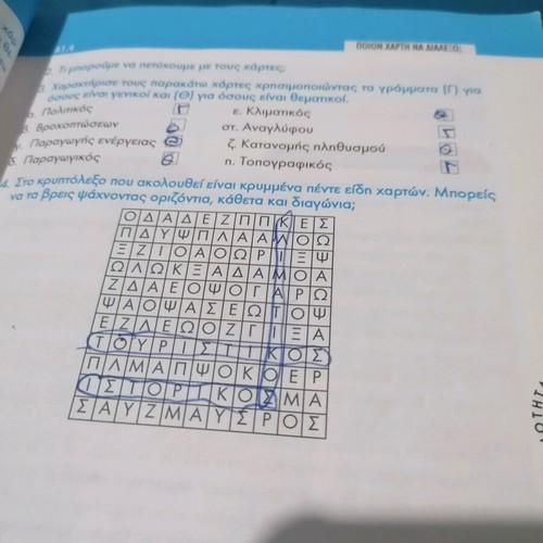 School textbook in Geology Geography for 1st grade gymnasium used