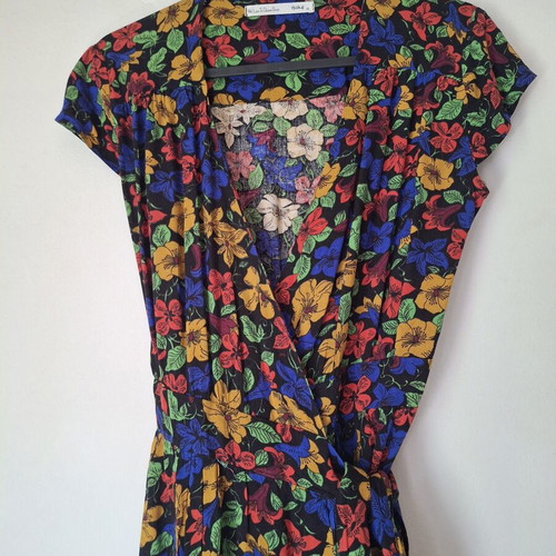 Floral wrap dress Helmi like new, multicolor, size S