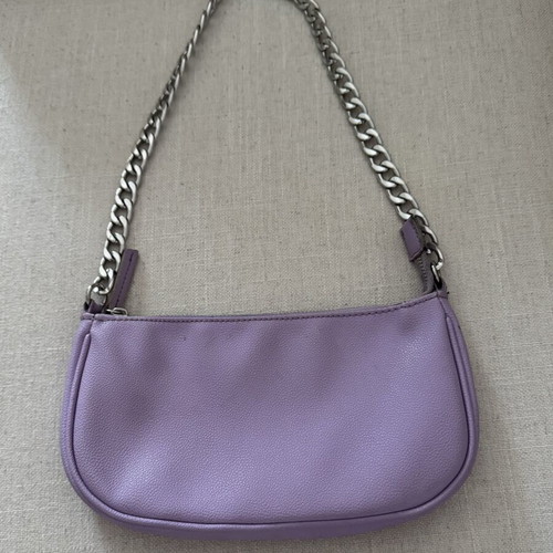 Forever 21 Y2K Faux Leather Shoulder Bag purple used