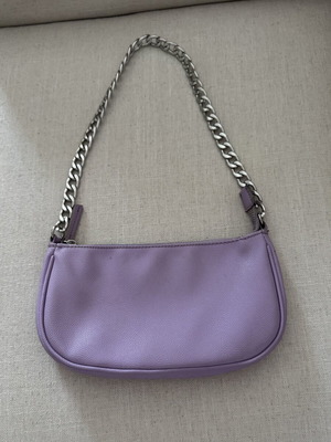 Forever 21 Y2K Faux Leather Shoulder Bag purple used