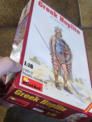 MiniArt Greek Hoplite IV Century B.C. μοντέλο 1:16 καινούργιο