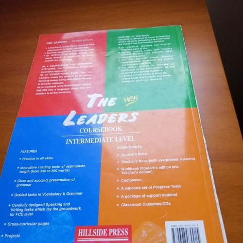 The New Leaders Coursebook Intermediate Student's Book used