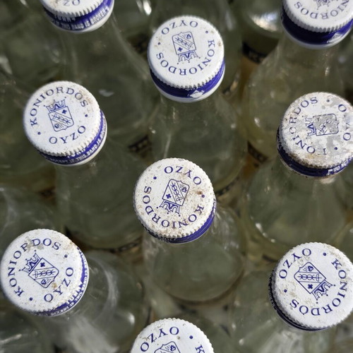 Ouzo Koniordos Thessaloniki 160ml vintage collectible bottle