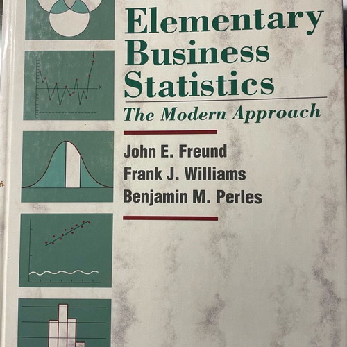 Elementary Business Statistics used book in English