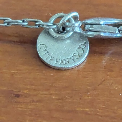 Tiffany & Co heart pendant necklaces, sterling silver 925