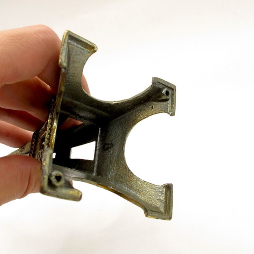 Vintage Eiffel Tower figure Paris France gold finish circa 1950–1970