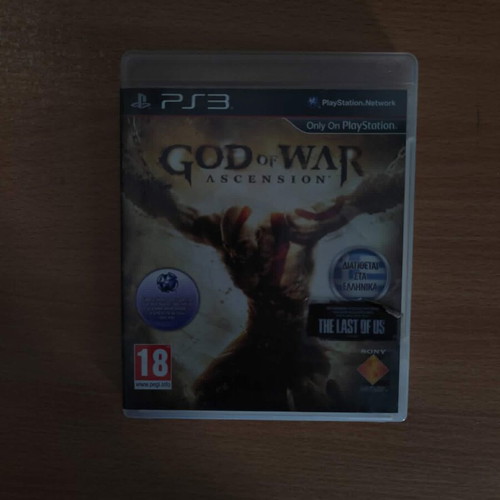 God of War Ascension PS3 game used, cartridge only