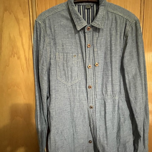 Firetrap cotton shirt like new, gray, size S