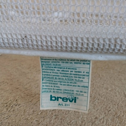 Brevi Bed Safety Rail 90cm like new