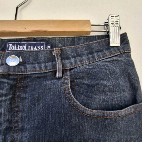 Toi & Moi Jeans mini skirt like new, navy blue, size S