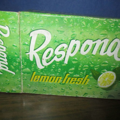Old Respond soap used, sealed