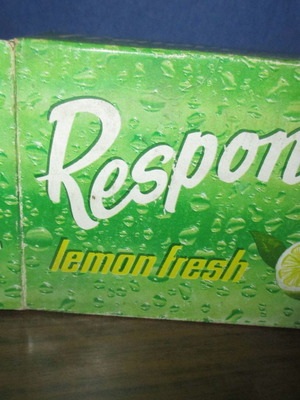 Old Respond soap used, sealed