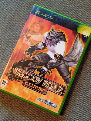Bloody Roar Extreme Xbox game used, complete