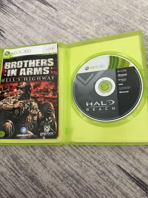 Halo Reach Xbox 360 παιχνίδι μεταχειρισμένο, με θήκη Brothers in Arms
