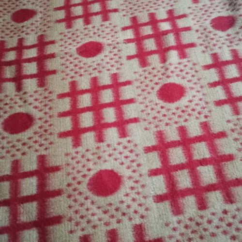 Wool blankets double, new, pack of two, 1.85×1.85 m