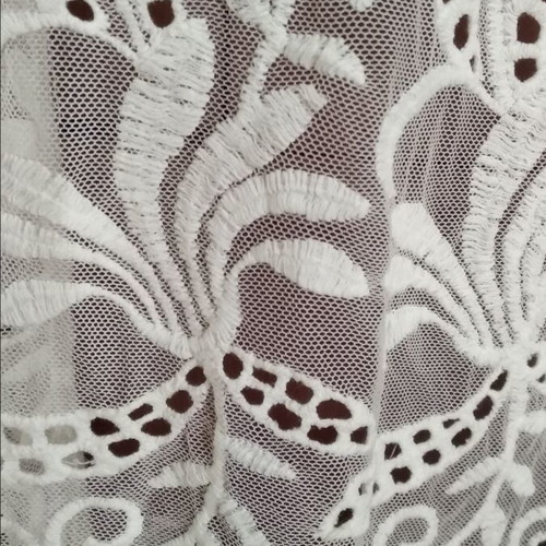 Cotton tunic like new, white, size S