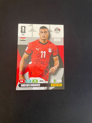 Panini FIFA World Cup 2026 Adrenalyn XL Mostafa Mohamed HERO card used