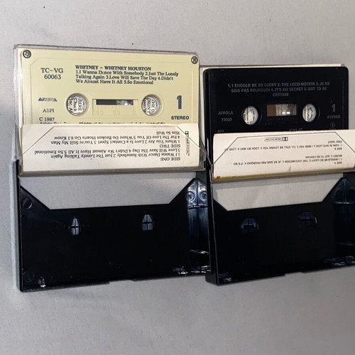 Kylie Minogue, Whitney Houston, Belinda Carlisle 3 rare cassette tapes pack