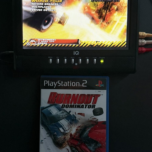 Burnout Dominator PS2 game used