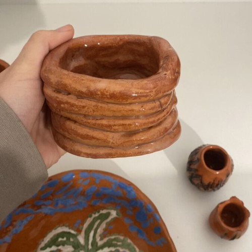 Ceramics new, pack of 6, handmade with imperfections