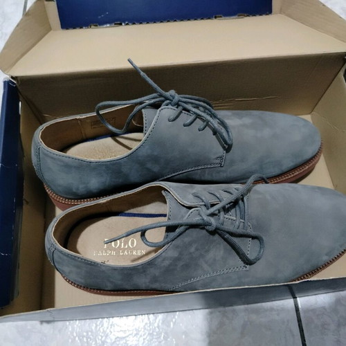 Ralph Lauren Torrington NT grey shoes like new, size 45