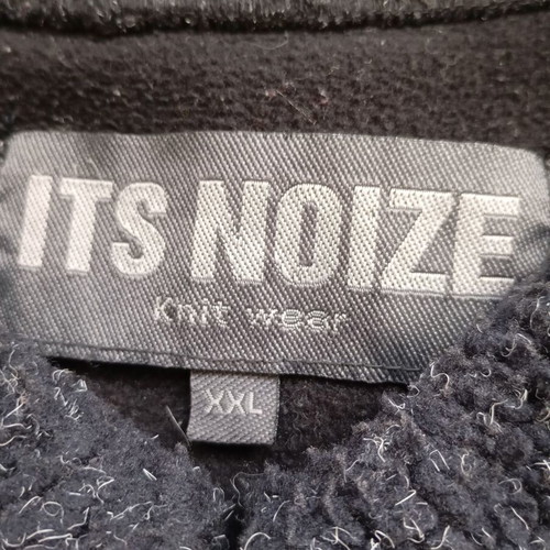 Its Noize men's sweater XXL like new, black boucle knitwear