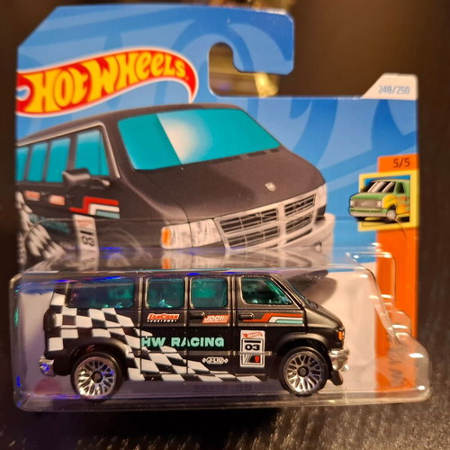Dodge Van Hot Wheels 2024 new, mint in box