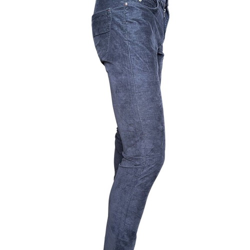 Sand superstretch slim fit velvet pants like new, size XS, grey
